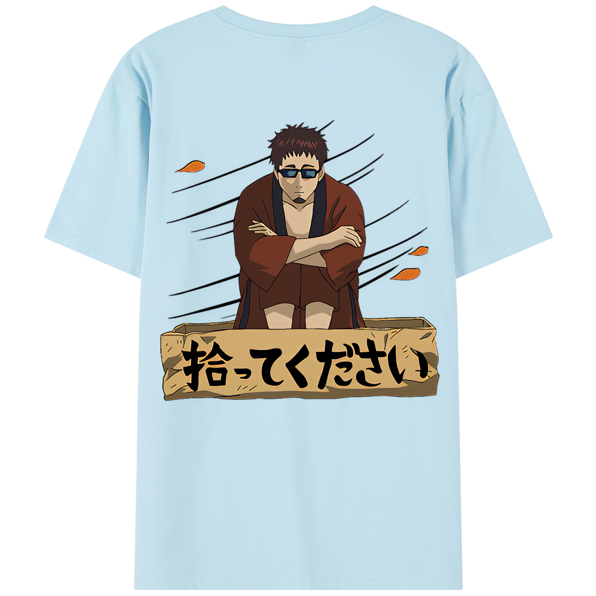 （画像用） ぎんたま 坂田銀時（さかたぎんとき） 神楽 志村新八（しむら しんぱち） GINTAMA Sakata Gintoki Kagura Shimura Shinpachi 綿100％半袖Tシャツ（背面プリント）